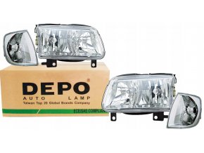 Přední světla VW POLO 6N2 (99-02) L+P DEPO
