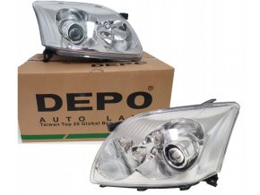 4712 predni svetla toyota avensis t25 03 06 l p depo
