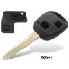 Náhradní obal klíče 2-tlačítkový, TOYOTA TOY41, TOY43, TOY45 (varianta 1)