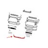 120452 2 predni naraznik spodni 68248765ac jeep compass ii mp 2017 2020 pred faceliftem spoiler