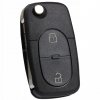 Náhradní obal klíče 2-tlačítkový, AUDI VW (HU66) + Baterie
