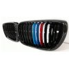 4004 1 predni maska ledvinky mrizky bmw 3 e46 01 04 trikolora m sada l p