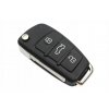 Náhradní obal klíče 3-tlačítkový, AUDI (HU66) - 4F0837220R / 8P0837220D