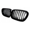 5457 predni maska ledvinky mrizky bmw x5 e53 01 03 cerna leskla