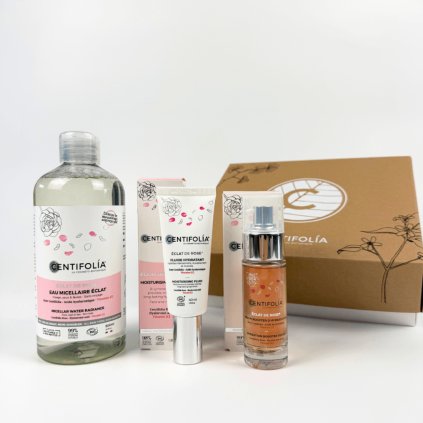 Darčeková sada ÉCLAT DE ROSE® pre hydratáciu a jas pleti