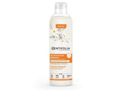 gel douche soin surgras fleur d oranger
