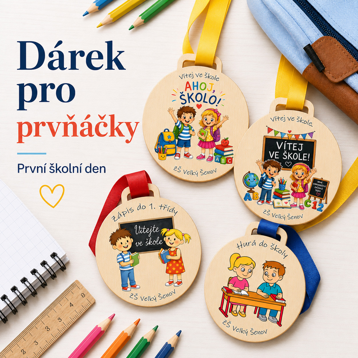 Dárek pro prvňáčky: co jim dát na první školní den? | CENTROFLOR