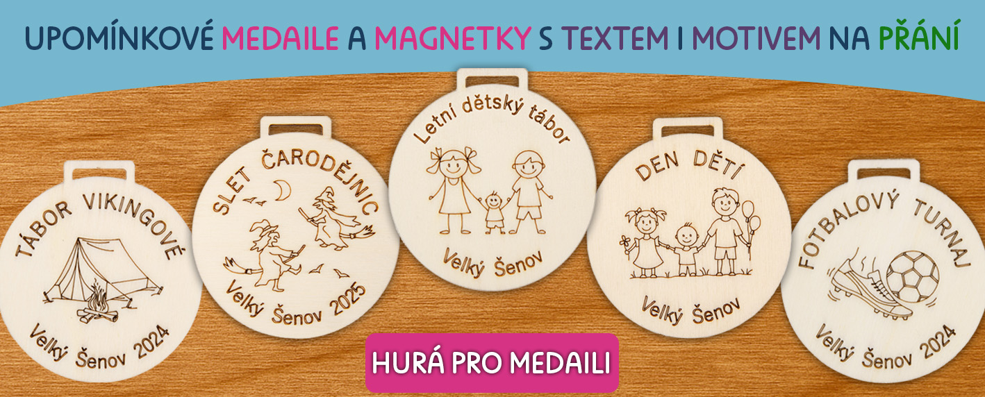 Medaile na přání