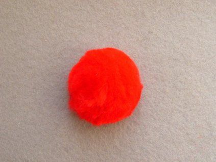 Pompon mit Draht, Ø 5,8 cm