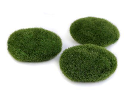 Decorative Moss Stones 6 x 8 cm