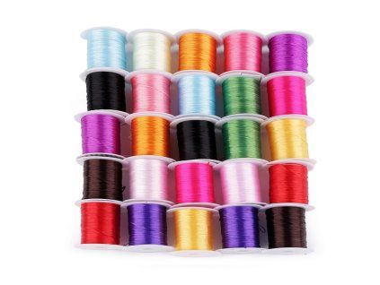 Gummiband flach 1 mm, 8–10 m