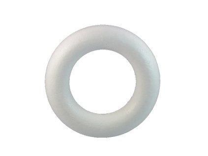 Polystyrene Wreath, Outer Ø 22 cm
