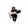 Chimney sweep on a stick with ladder and brush 60mm