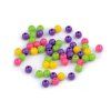Plastic Beads Ø 6 mm, 100 pcs