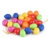 Hanging Easter Eggs 30 mm, Plastic, 24 pcs