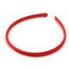 Satin Headband, Width 1 cm, Circumference 37 cm