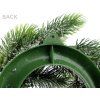 Künstlicher Weihnachtskranz, beschneit, Ø 25 cm