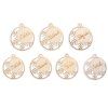 Wooden Ornament Snowflake 62 mm