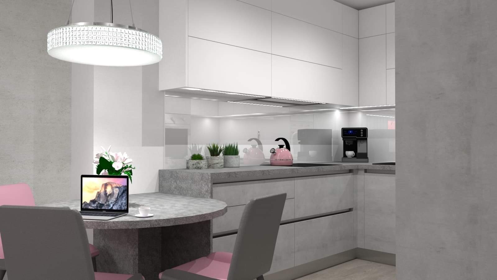 VIZUALIZÁCIA INTERIÉRU BYTU V BRATISLAVE