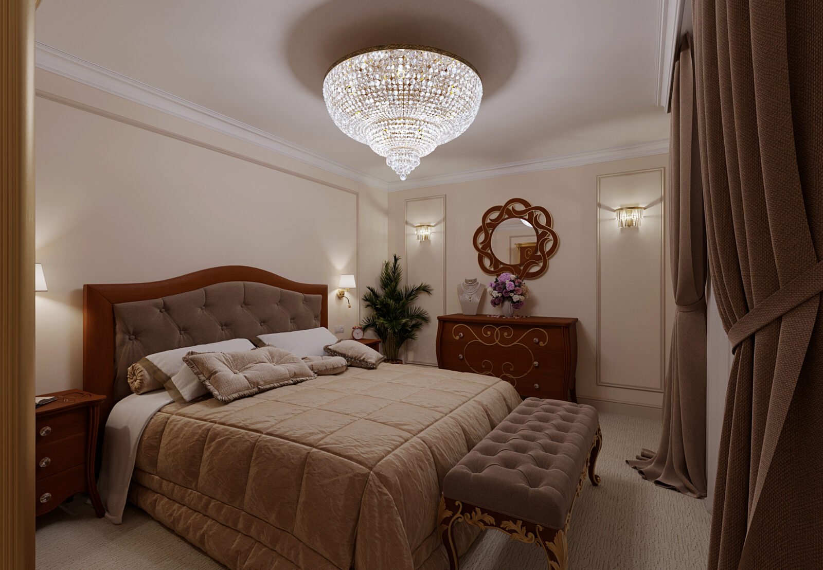 Spálňa FRANCESCO v rodinnom dome