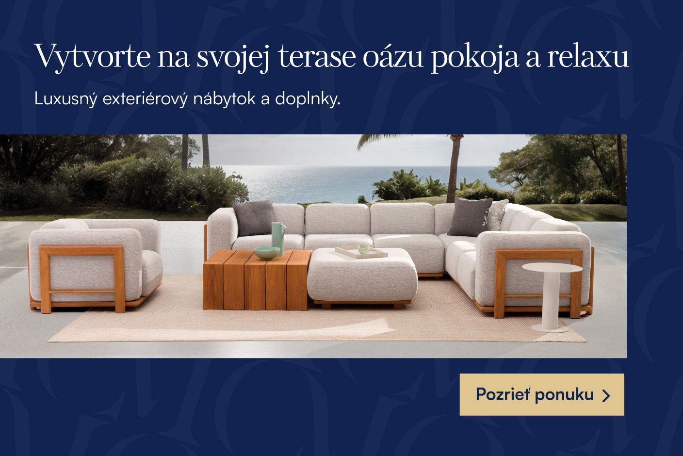 Luxusná sedacia súprava KLARENCE