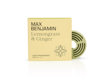 MAX BENJAMIN NÁHRADNÁ NÁPLŃ DO CAR DIFUZÉRA LEMONGRASS&GINGER