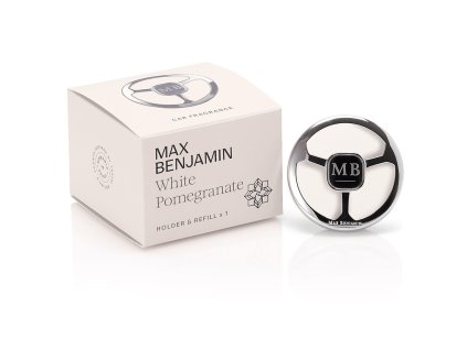 MAX BENJAMIN CAR DIFUSSER WHITE POMEGRANATE