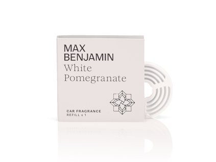 MAX BENJAMIN NÁHRADNÁ NÁPLŃ DO CAR DIFUZÉRA WHITE POMEGRANATE
