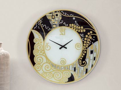 Sklenené dizajnové hodiny TONIN CASA art. 7947