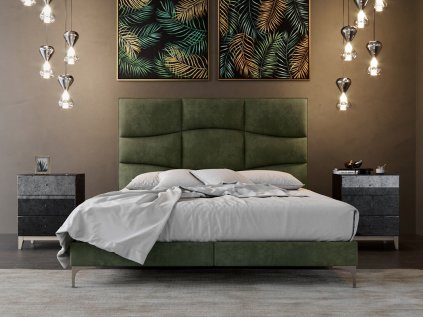 Kontinentálna springbox posteľ SAGA