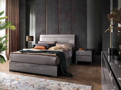 Lineárna spálňa GRAPHITE