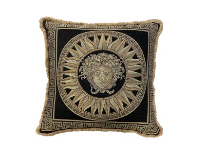 Vankúš MEDUSA NERO 60×60 cm