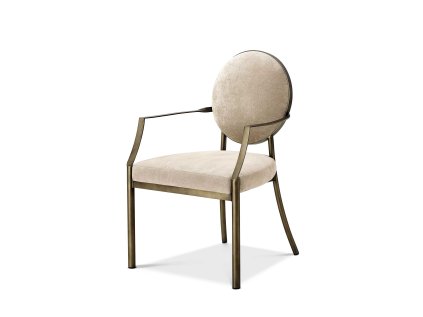 Kovové jedálenské kreslo SCRIBE