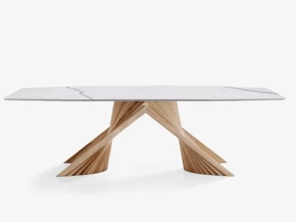 Dizajnový jedálenský stôl BY od spoločnosti NATISA