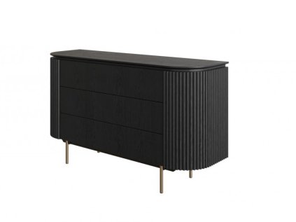 Zásuvková komoda s funkcionalistickým dizajnom FUSANO