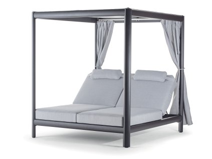 Exteriérová záhradná posteľ DOHA od talianskej spoločnosti GRATTONI