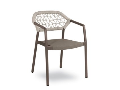 Exteriérová stolička GAUDÍ TAUPE
