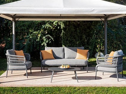 Záhradné sedenie BLED ANTRACITE