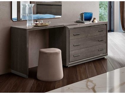 ELITE toaletný stolík s 3 zásuvkami