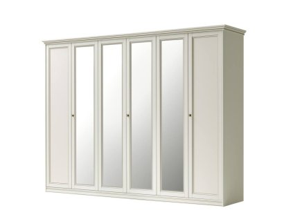 Šatníková skriňa 6 dverová GIOTTO/NOSTALGIA