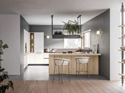 Dizajnová talianska kuchyňa INFINITY 05 od spoločnosti GICINQUE