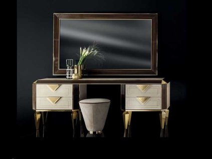 DIAMANTE toaletný stolík so zrkadlom