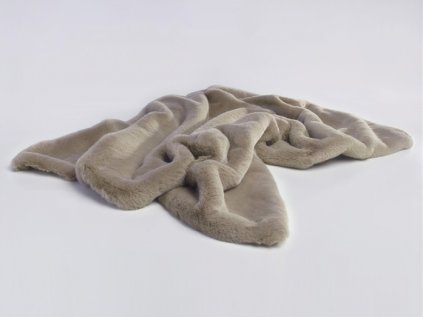 Kožušinová deka FUR BAMBY Castoro