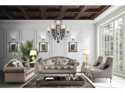 Exkluzívne čalúnené kreslo AFRODITE