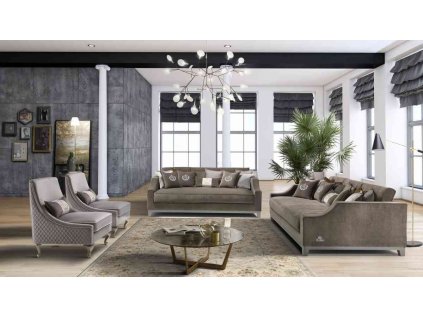 Exkluzívne čalúnené kreslo AFRODITE