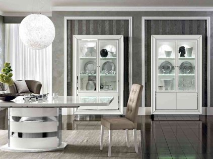 Vitrína 2 dverová DAMA BIANCA