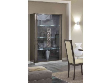 Vitrína 2 dverová PLATINUM