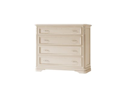 Rustikálna 4-zásuvková komoda MARCO POLO