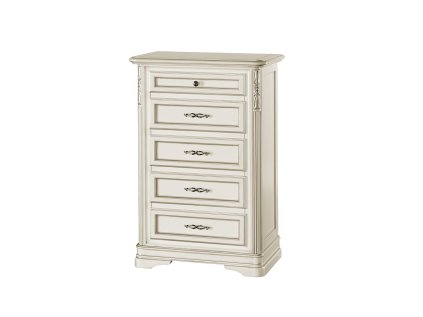 Rustikálna 5-zásuvková komoda MARCO POLO