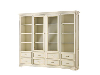 Rustikálna modulárna knižnica MARCO POLO